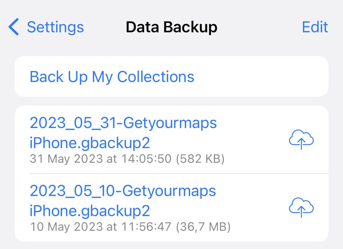Datensicherung