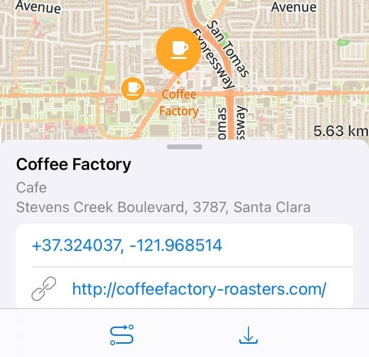 Детали найденного объекта
