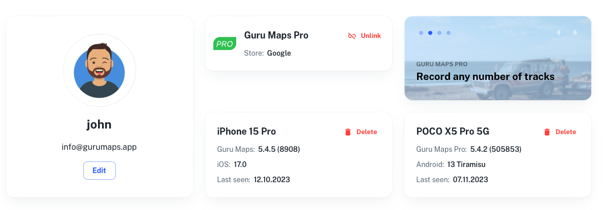 Покупка, прив’язана на різних платформах
